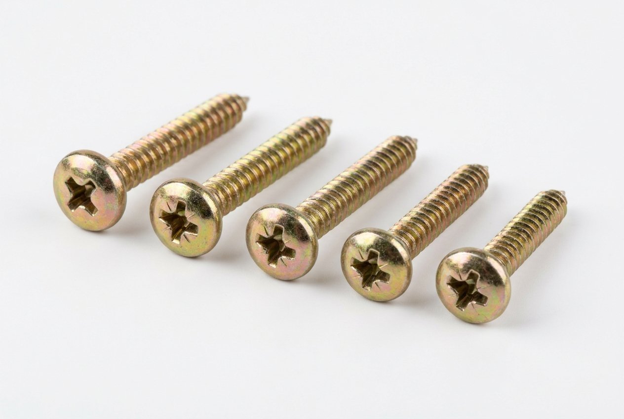 Pan head self-tapping screws