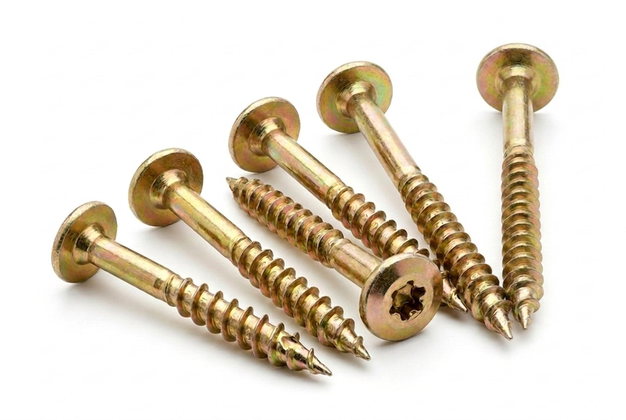 Wafer head Torx timber screws