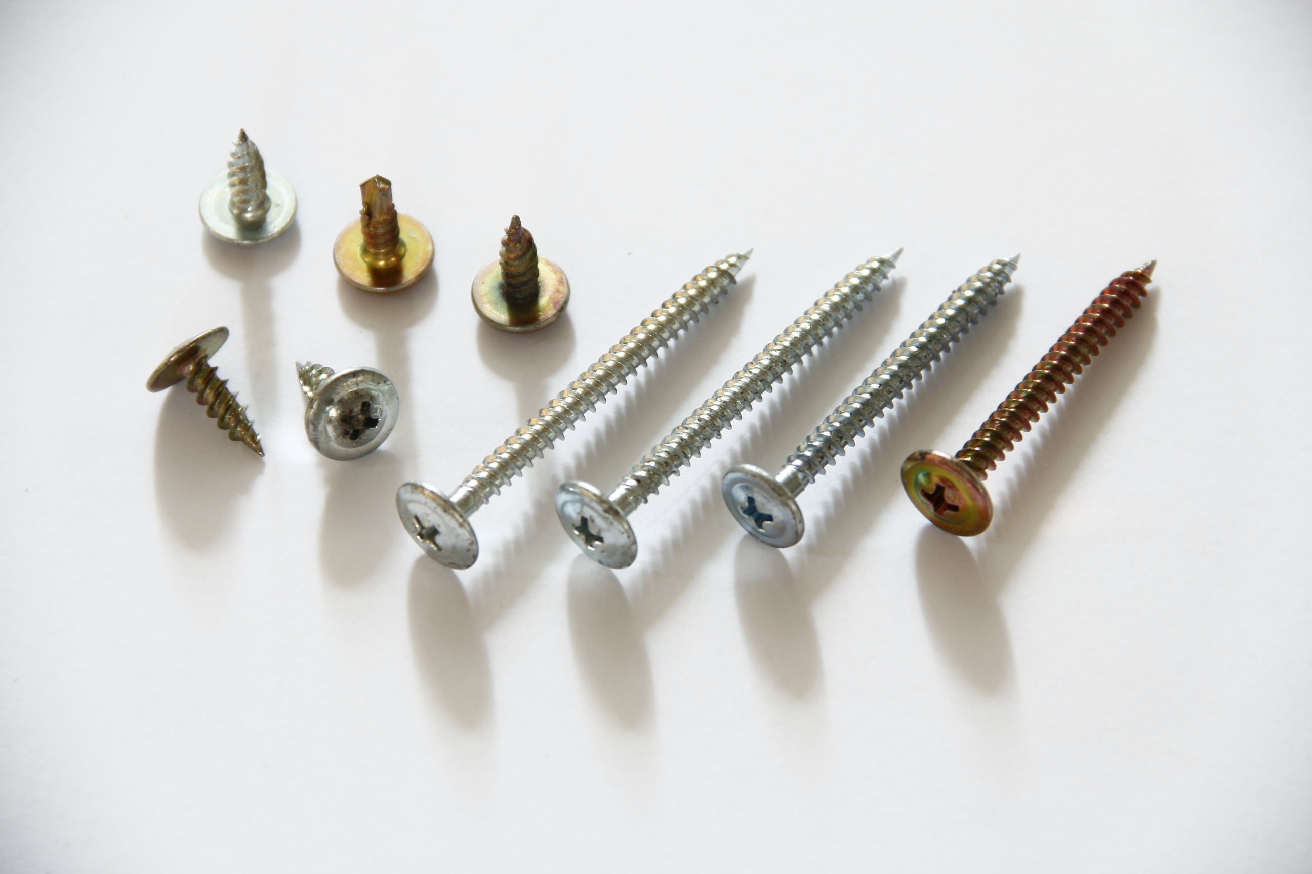 Wafer head screws